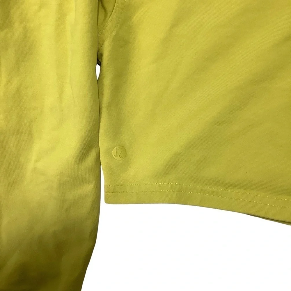 Lululemon All Yours Cropped Hoodie Sz 2 Soleil